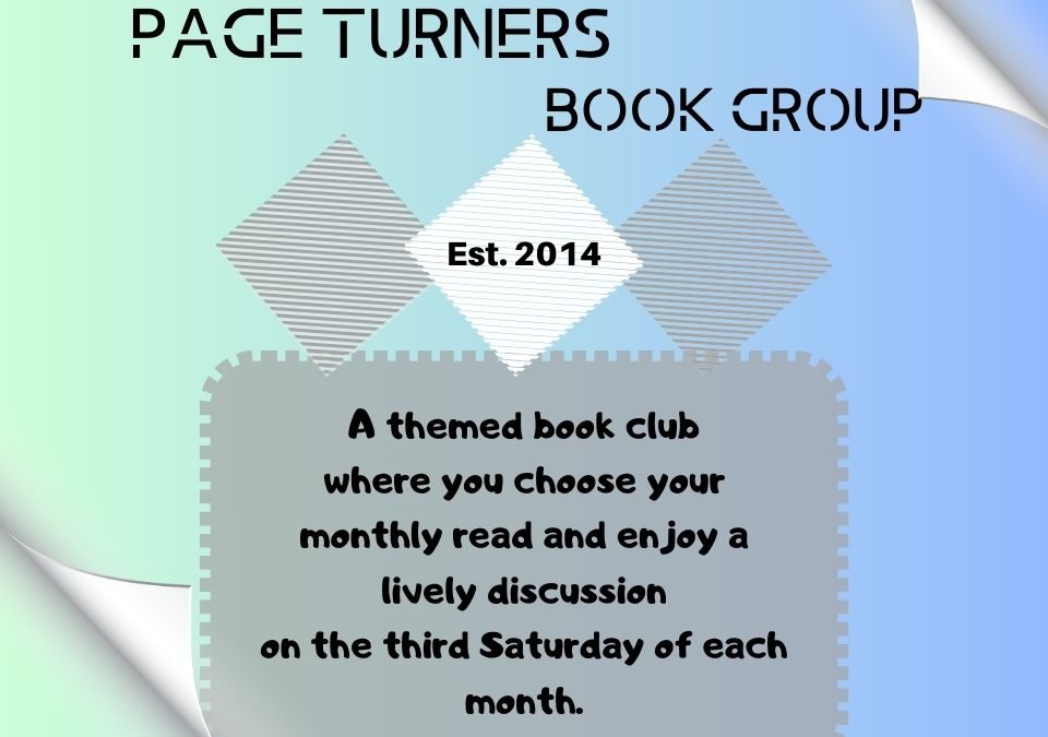 Page Turners Book Group established 2014