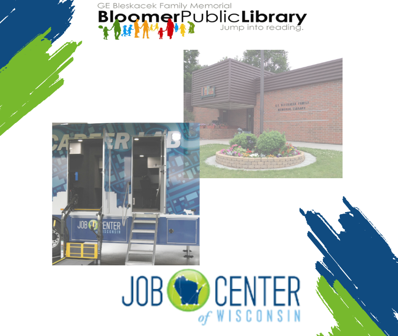Displaced Workers Mobile Lab at the Bloomer Public Library