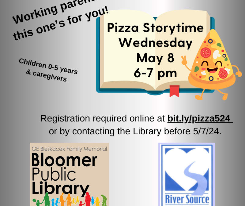 Special Wednesday Evening Pizza Storytime