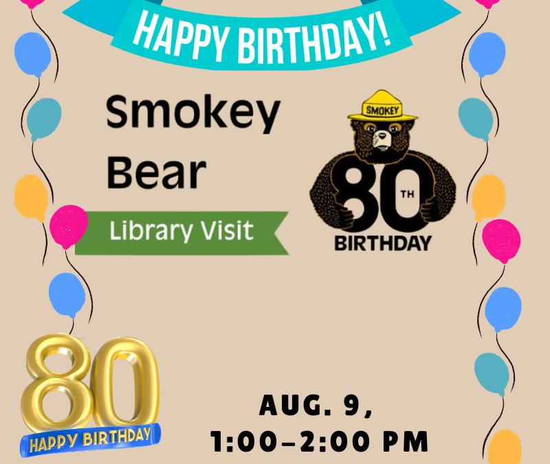 Smokey Bear 80th Birthday Party