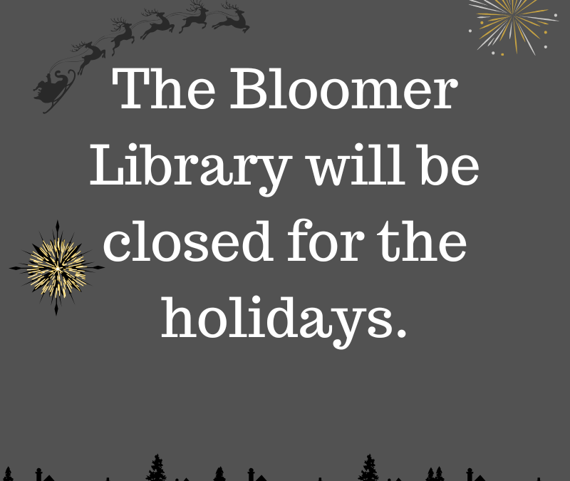 Winter Holiday Closings