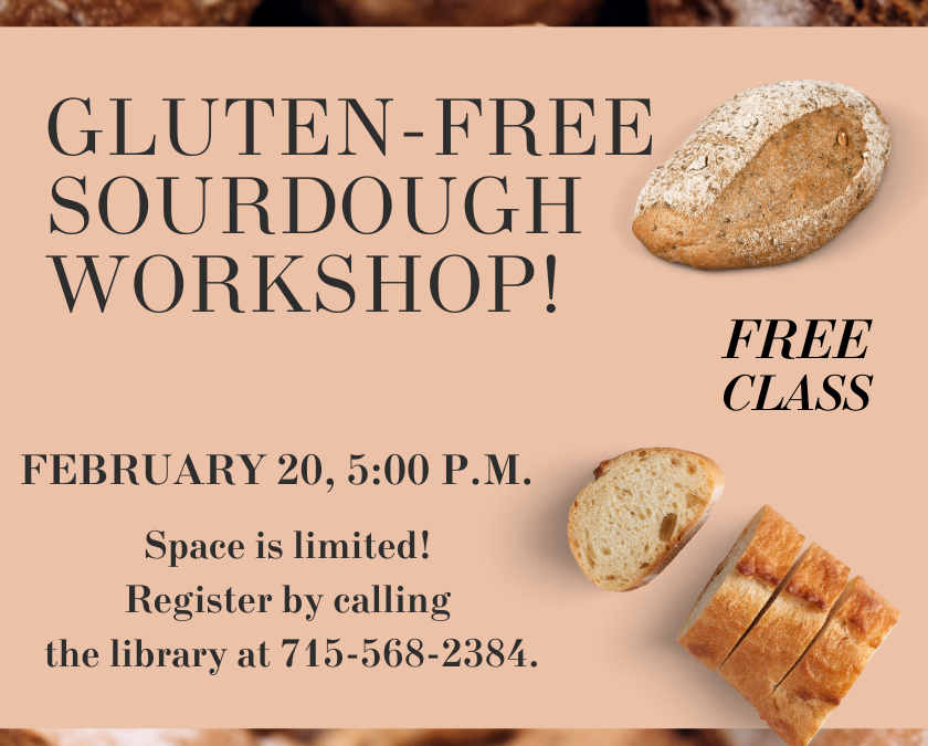 Free Workshop – Gluten-Free Sourdough